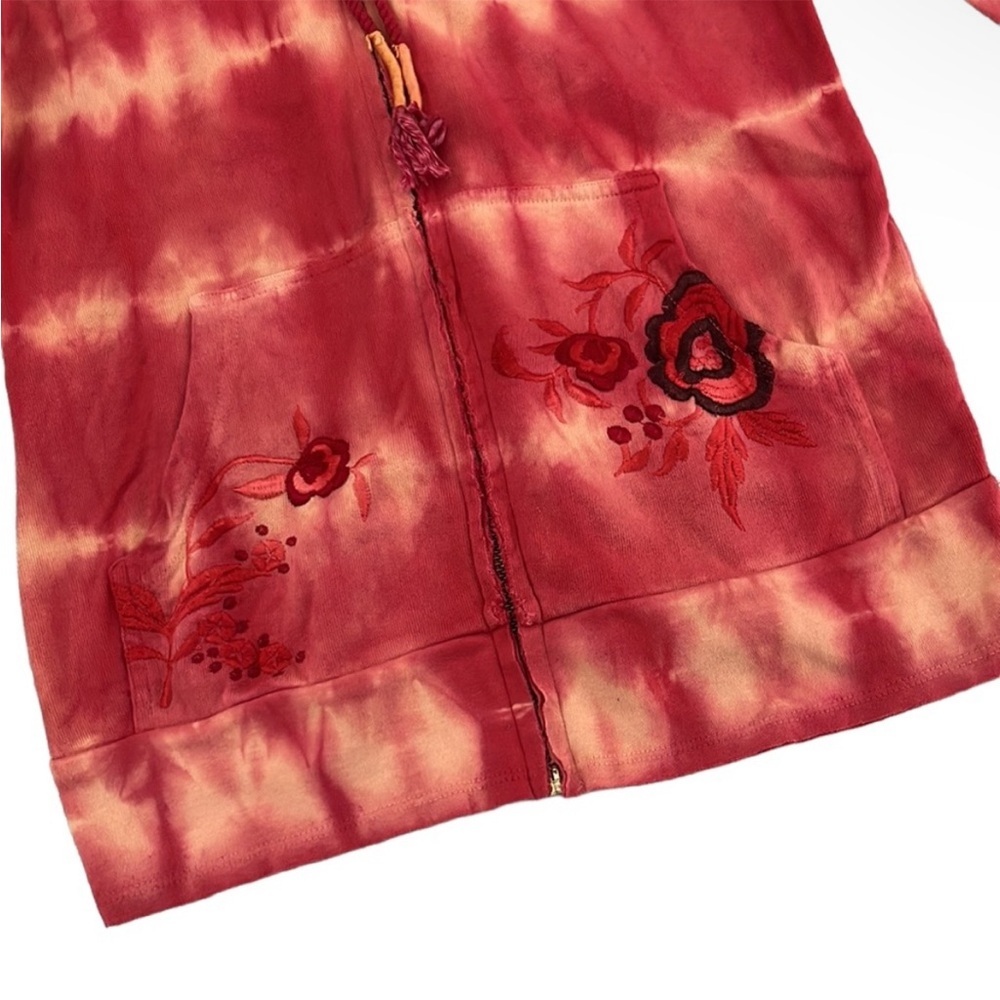 EUC Free People Embroidered Tie Dye Zip
Front Hoodie - Picture 8 of 12